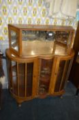 1950's Bow Fronted Cocktail Cabinet (Some Faults)