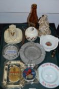 Collection of Pub Ashtrays etc.