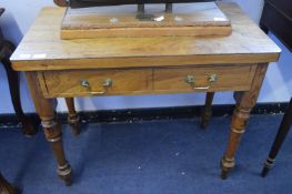 Oak & Pine Side Table