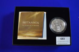 Royal Mint Britannia 1oz Silver Uncirculated Coin 2019