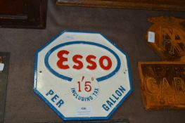 Cast Iron Motoring Sign - Esso