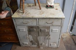 War Department 1946 Metal Kitchen Unit