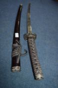 Ornamental Katana in Lacquered Scabbard