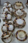 Part Service of Staffordshire Bone China (77 Pieces)