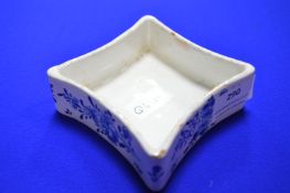 Dutch Delft Dish by Pieter Adriaen Kocks 1682