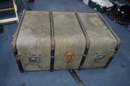 Canvas Steamer Trunk