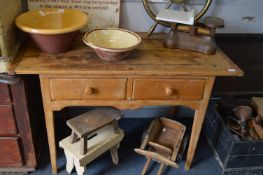 Pine Kitchen Work Table