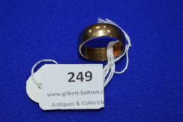 9ct Gold Wedding Band - Birmingham 1990 approx 6.5g