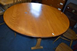 Ercol Oval Drop Leaf Dining Table (Some Faults)