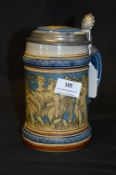 19th Century Mettlach Stein