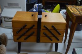Vintage Sewing Box and Contents