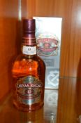 Bottle of Chivas Regal 12 Year Old Blended Scotch