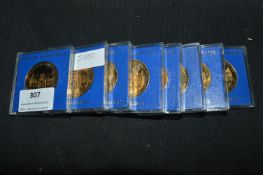 Eight William Wilberforce Commemorative Bronze Med
