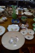 Assortment of Pottery Items Including Shelly Jug,
