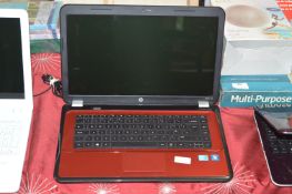 HP Laptop (Red)