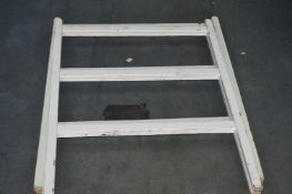 Two White Painted Laundry Airers