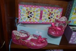 Pair of Irregular Choice Pink Bunny Children's Sho