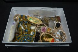 Small Box of Costume Jewellery