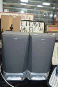 Pair of Aiwa Stereo Speakers