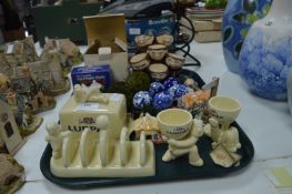 Assortment of Collectible Items Including Lurpak B