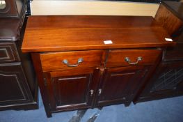 Small Mahogany Hall Cupboard