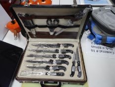 Solingen Chefs Knife Set in Case