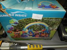 *Summer Waves Inflatable Treasure Playcentre Paddling Pool