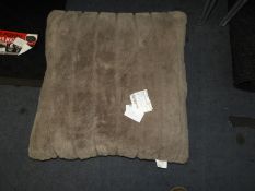 *Printed Faux Fur Cushion