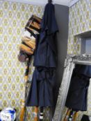 *11' Aluminium Umbrella with Blue Cover