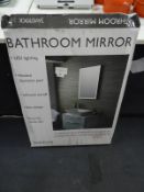 *Optica LED Illuminated Bathroom Mirror