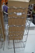*Chrome Wine Rack