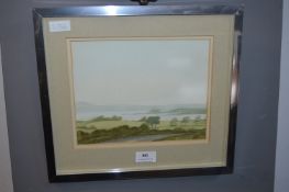 Small Watercolour of a Landscape