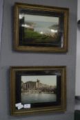 Two Framed Hand Coloured Photographs - Bridlington
