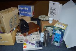 Heated Blanket, Dinner Service, Electrical Items,