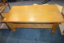 Light Oak Coffee Table