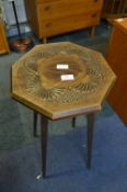 Carved Plant Stand