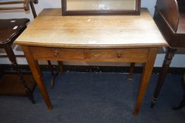 Oak Two Drawer Desk