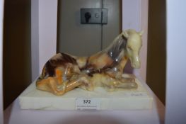 Onyx Figure of a Horse