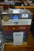 Boxed of George RR Martin Books - Game of Thrones