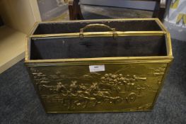 Brass Magazine Rack