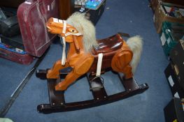 Wooden Rocking Horse
