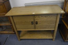 *Modern Two Door Oak Sideboard