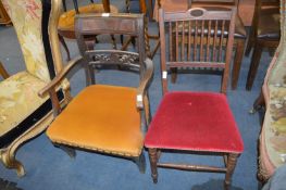 Two Upholstered Chairs