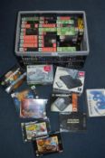 Crate Containing a Large Selection of Nintendo 64 Games and Nintendo Accessories