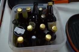 Tub of Miniature Liqueur Bottle, Irish Cream, etc.