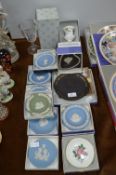 Boxed Wedgwood Jasperware Dishes and Plates