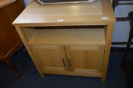 *Modern Light Oak TV Unit