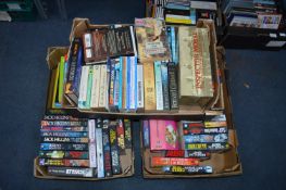 Three Boxes of Paperback Books