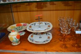 *Cake Stands, Wine Glasses, etc.