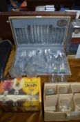 Viners Fifty Eight Piece Cutlery Canteen